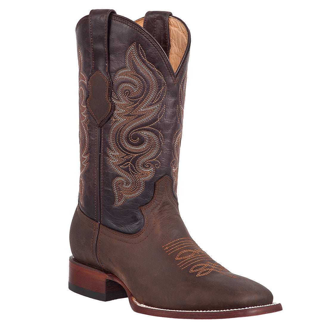 Men's Wide Square Toe Boots - EE