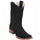 Square Toe Cowboy Suede Boots - Los Altos Boots
