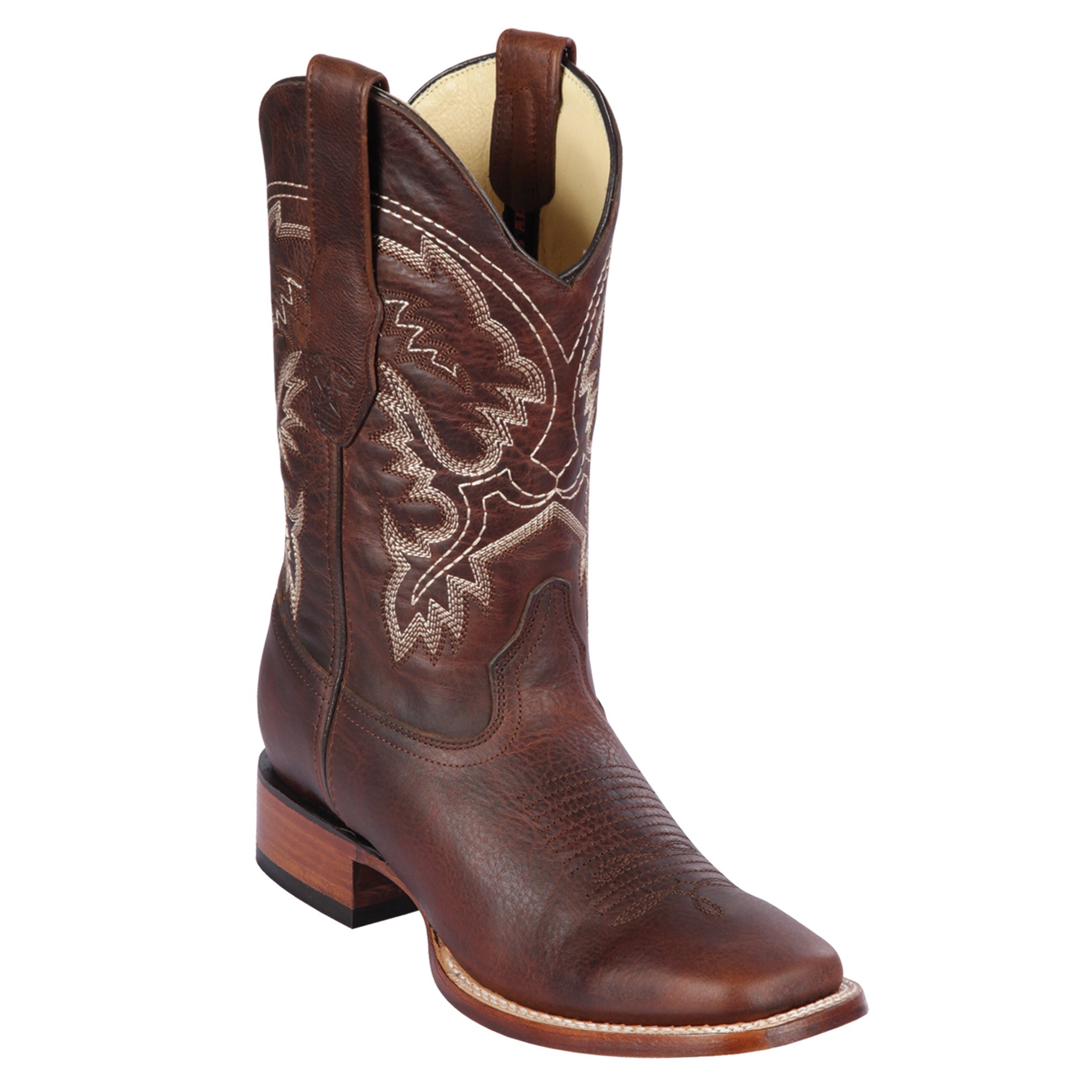 Men's Square Toe Cowboy Boots - EE
