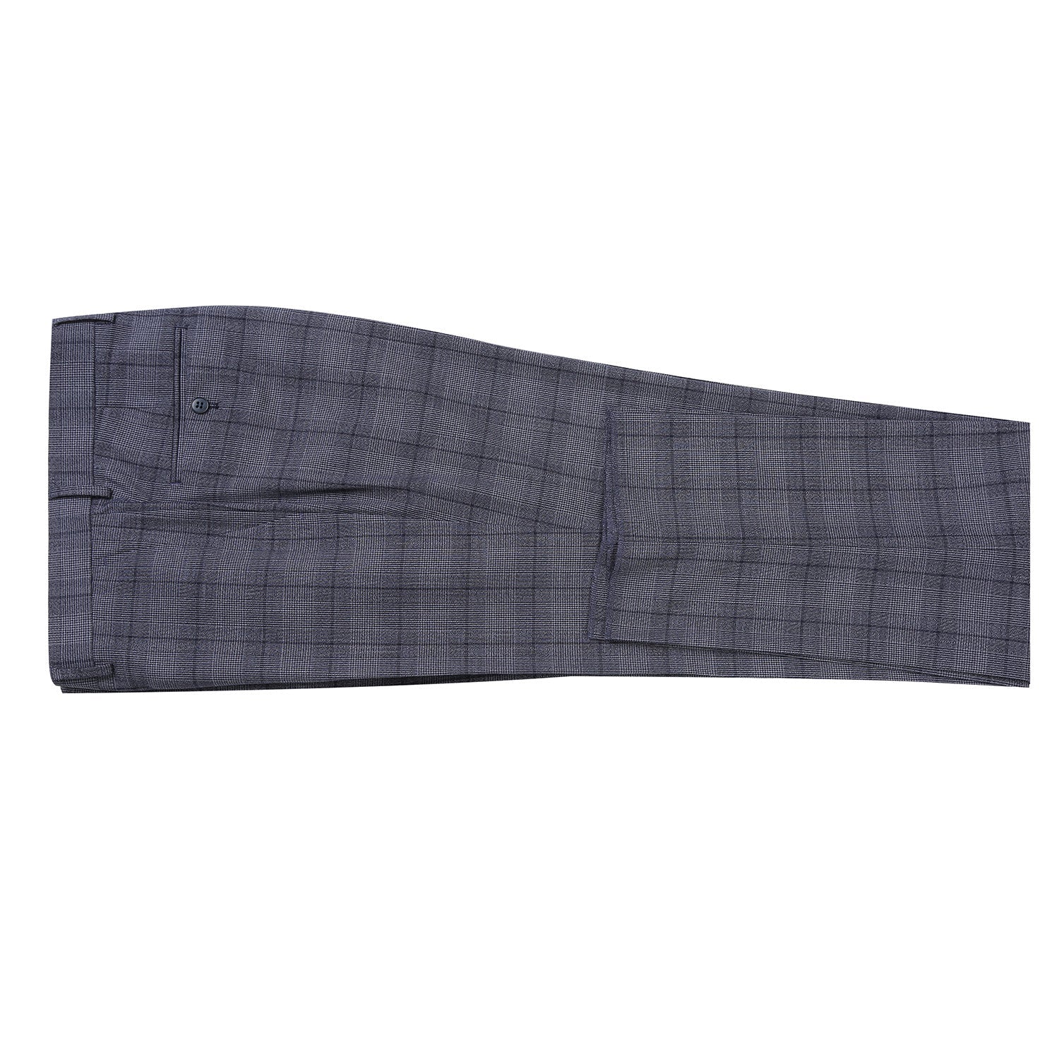 293-30 Men's Classic Fit Checked Suits - 38Lx32W