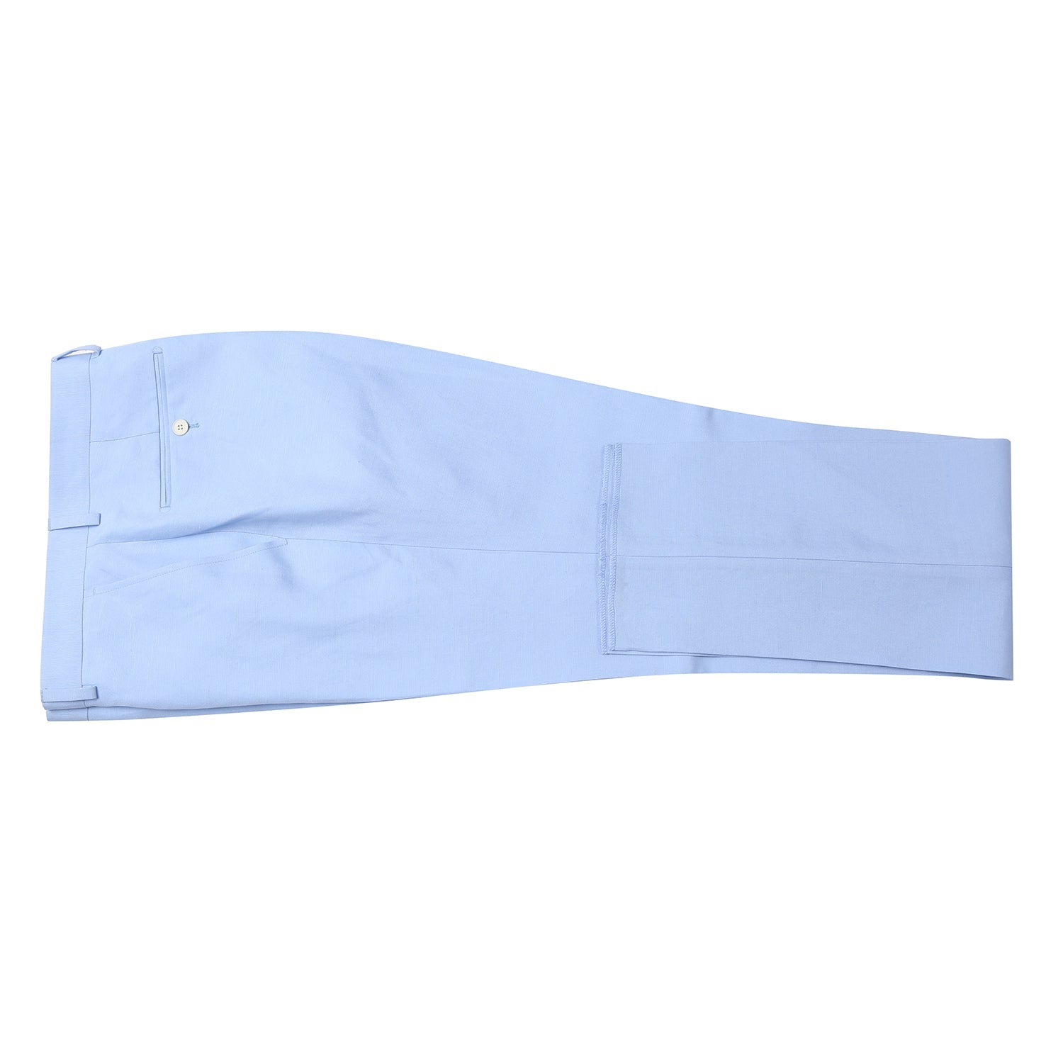 611-5 Men's New Slim Fit Checked Linen Suits - 38Lx32W