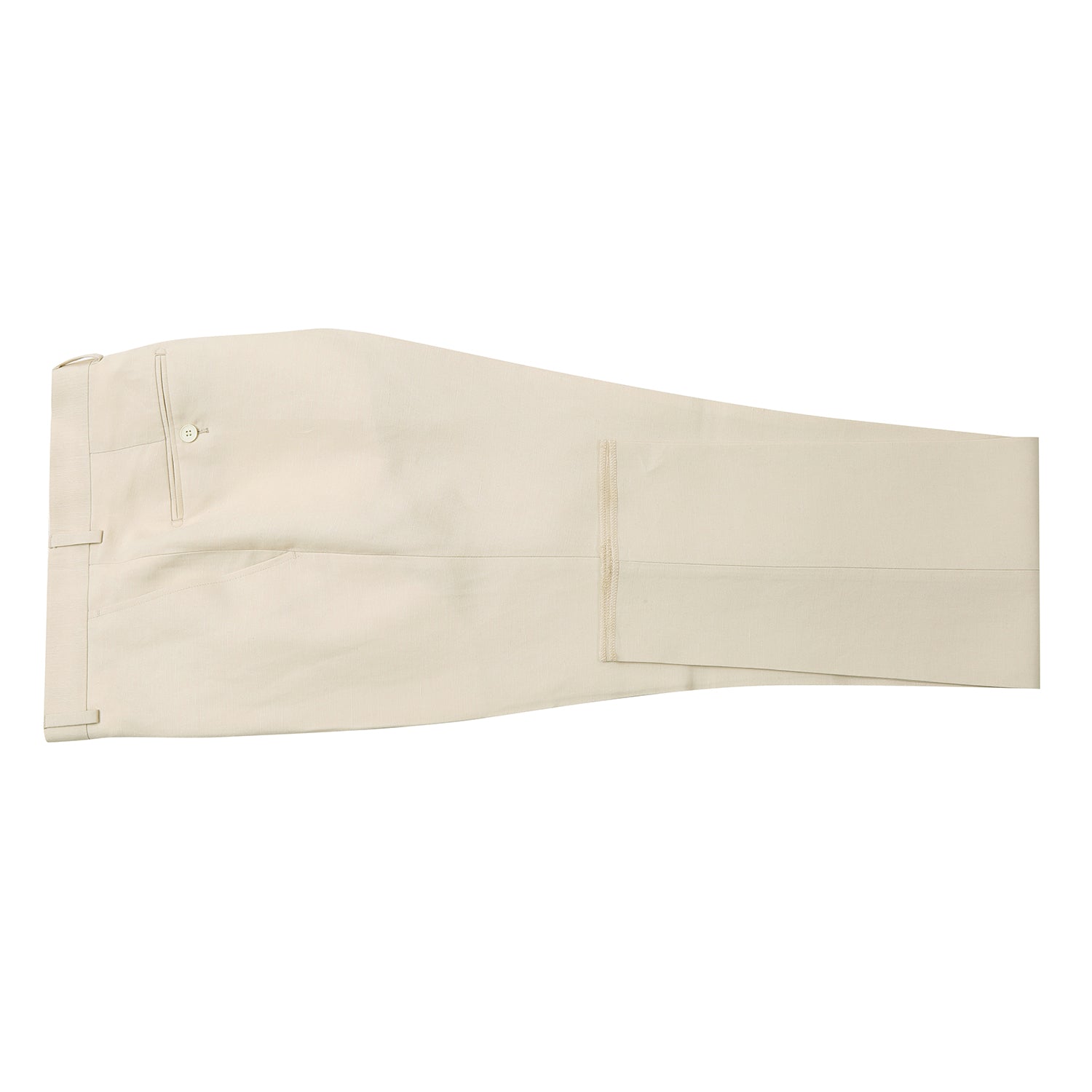 611-6 Men's New Slim Fit Checked Linen Suits - 38Lx32W