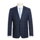 293-21 Men's Slim Fit Stretch Checked Suits