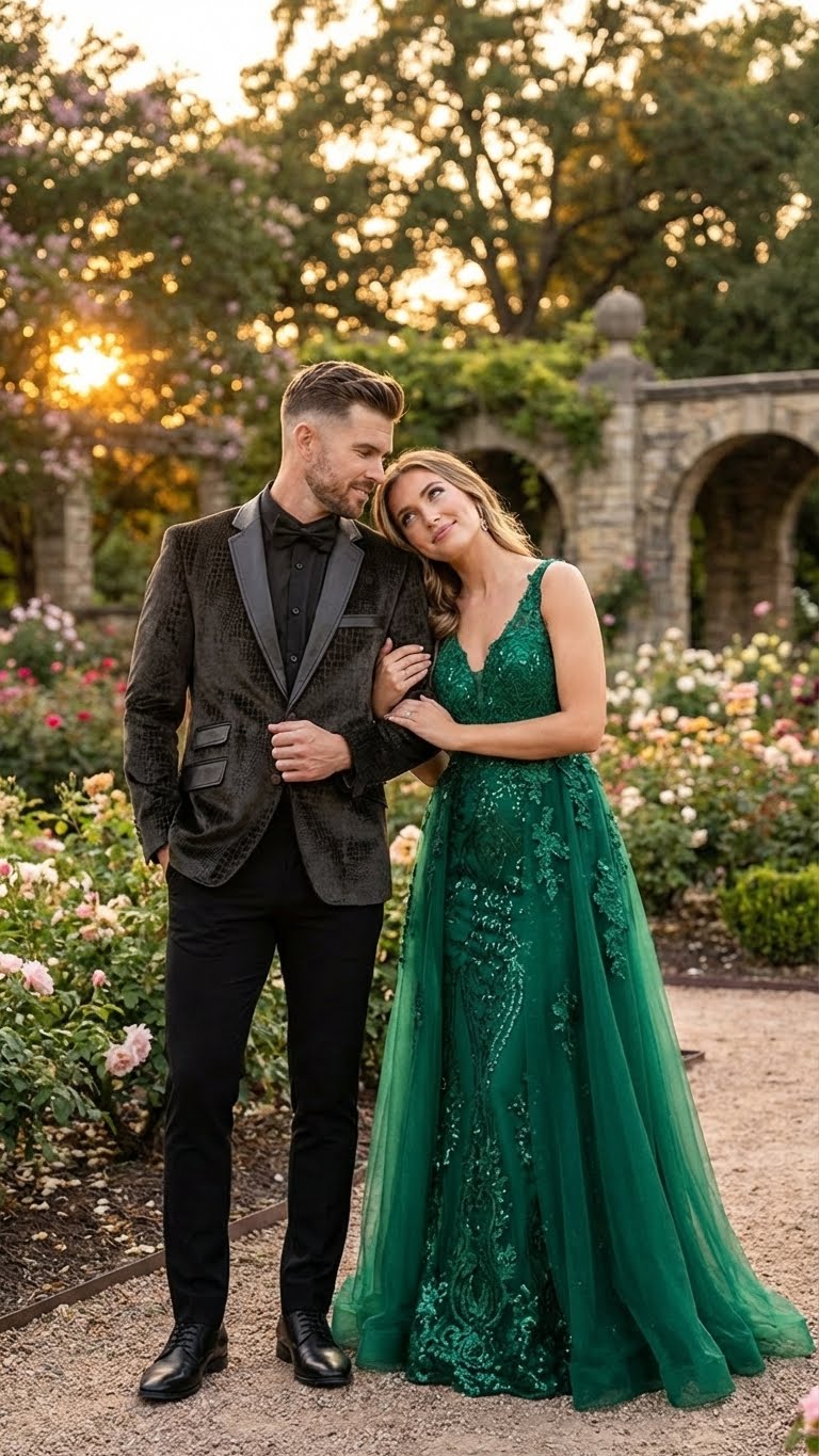 Menâ€™s Crocodile Alligator Exotic skin Texture Blazer â€“ Slim Fit Designer Jacket with Satin Lapels for Formal and Party Wear in Black Color - 36 Short