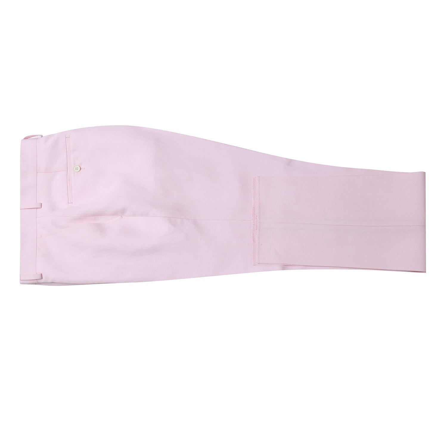 611-4 Men's New Slim Fit Checked Linen Suits - 38Lx32W