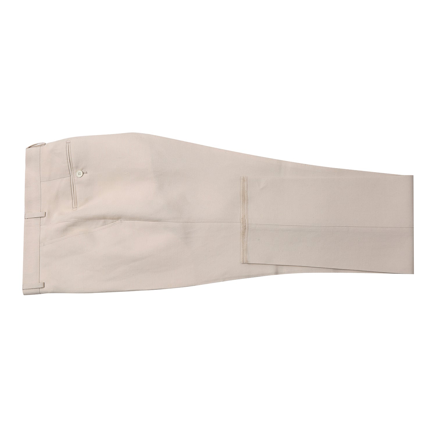 611-3 Men's New Slim Fit Checked Linen Suits - 38Lx32W