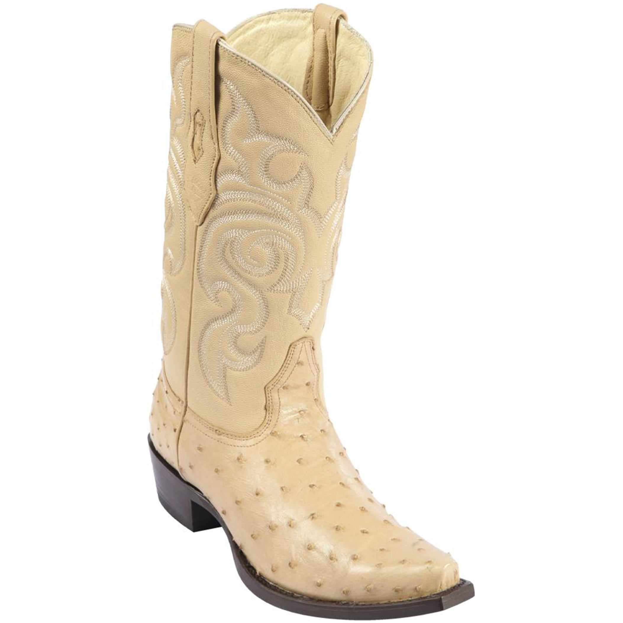 Oryx Snip Toe Ostrich Boots - EE