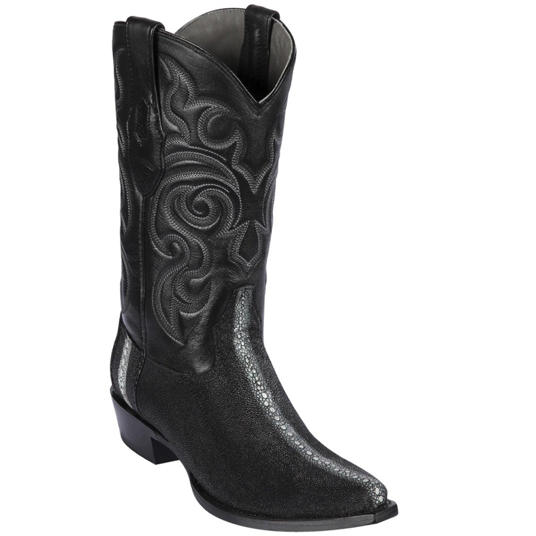 Stingray Full Stone Snip Toe Boots - EE