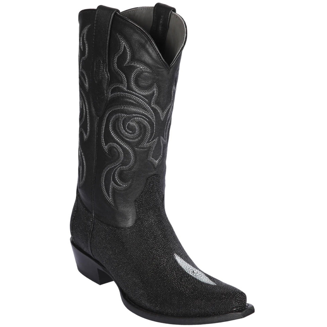 Snip Toe Stingray Cowboy Boots - EE