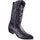Bull Shoulder Black Cowboy Boots 
