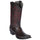 black cherry caiman boots - Los Altos Boots