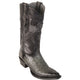 Grey Ostrich Cowboy Boot 