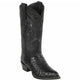 Black Ostrich Boot