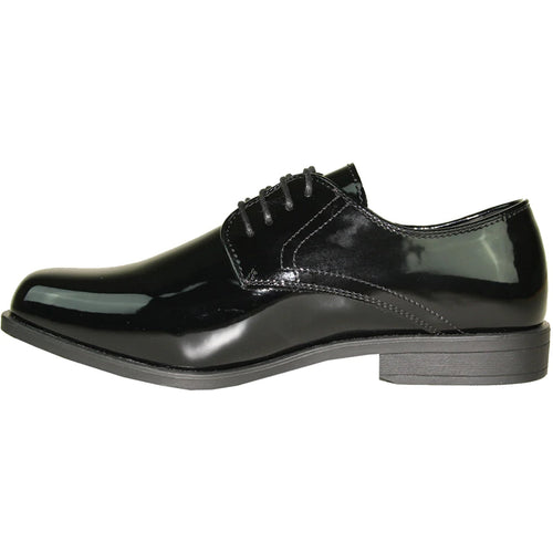 Cheap Discounted Priced - Black Patent Classic Men's Tuxedo Shoe - Formal Elegance