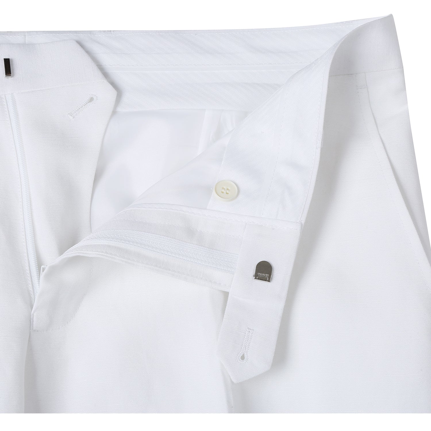 611-2 Men's New Slim Fit Checked Linen Suits - 38Lx32W