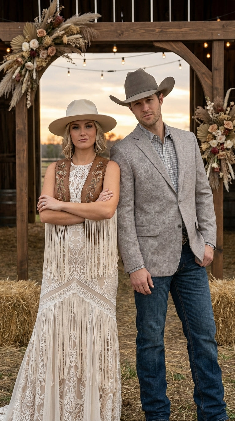 Mens Textured  Light Grey Western Blazer – Cowboy Style Casual Sport Coat for Men Classic Western Jacket - 36 Short