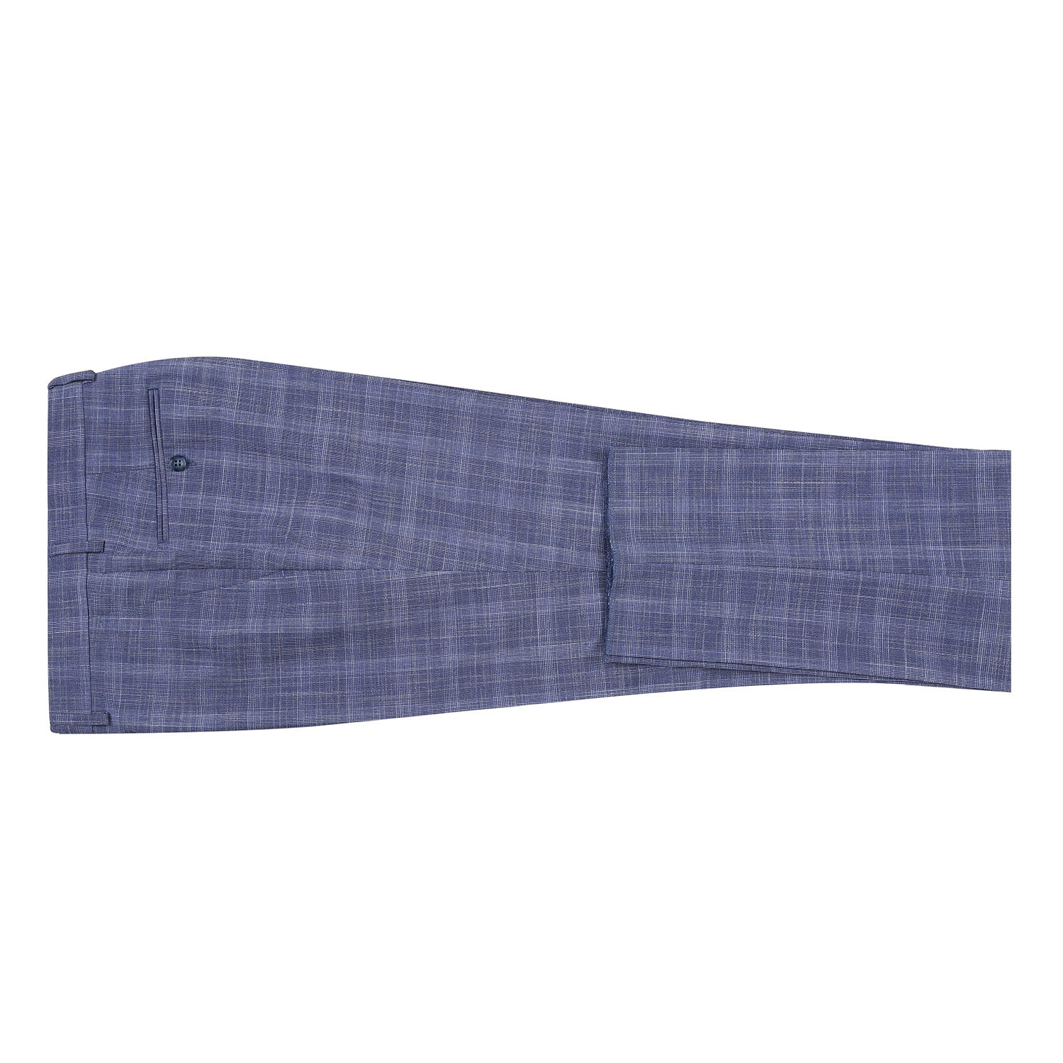 293-24 Men's Slim Fit Checked Suits - 38Lx32W