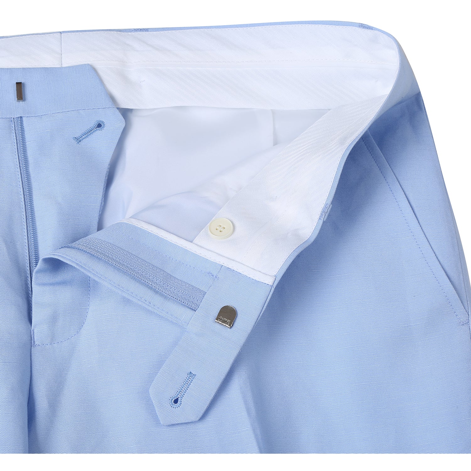 611-5 Men's New Slim Fit Checked Linen Suits - 38Lx32W