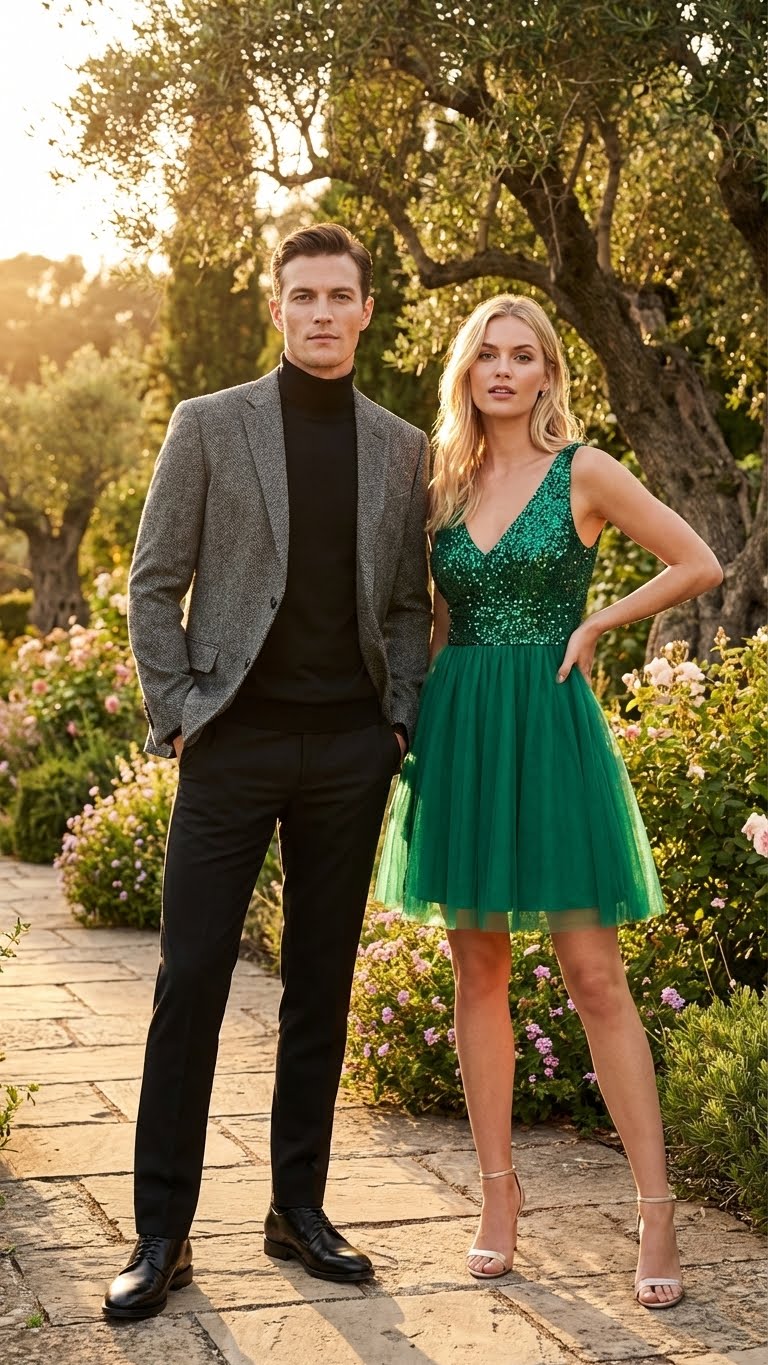 Men’s Grey Tweed Herringbone Sport Coat - Gray Mens Blazer Suit Jacket - Charcoal Grey