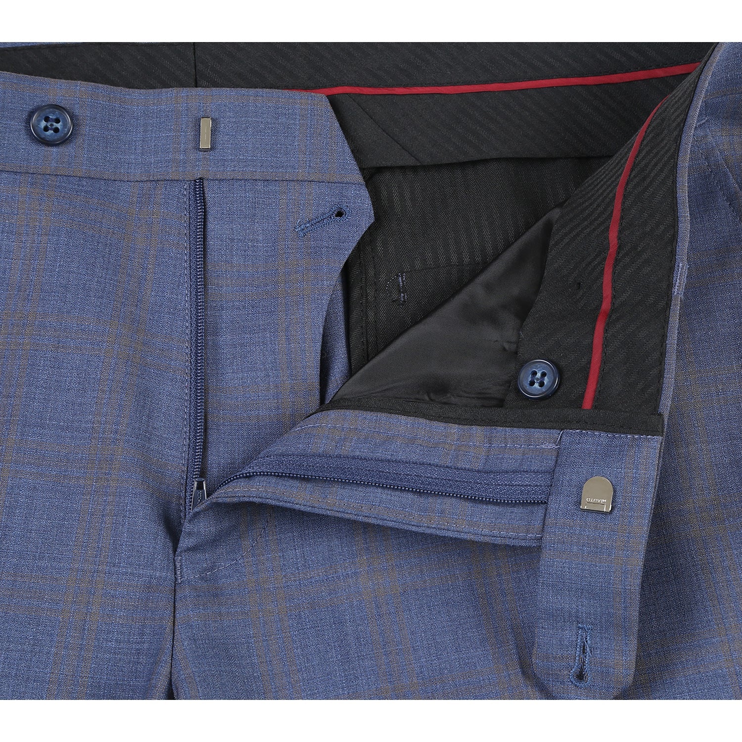 566-2 Men's New Slim Fit Wool Suits - 38Lx32W
