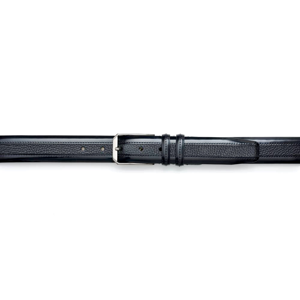 Mezlan Leather and Deerskin Belt - 38