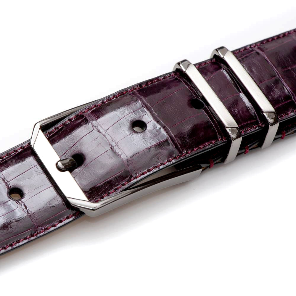 Mezlan Crocodile Belt - 42