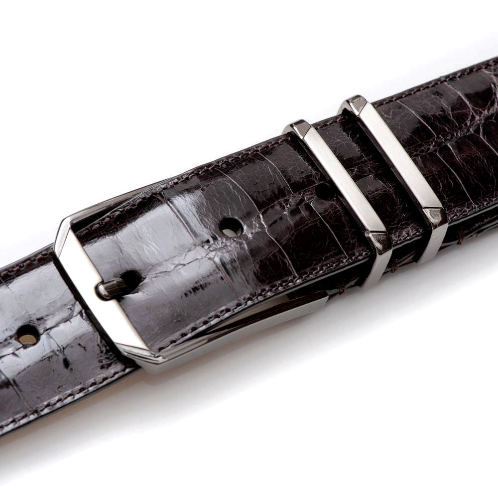 Mezlan Crocodile Belt - 42