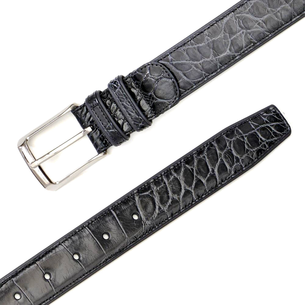 Mezlan Alligator Belt: Luxurious Exotic Leather Accessory - 34