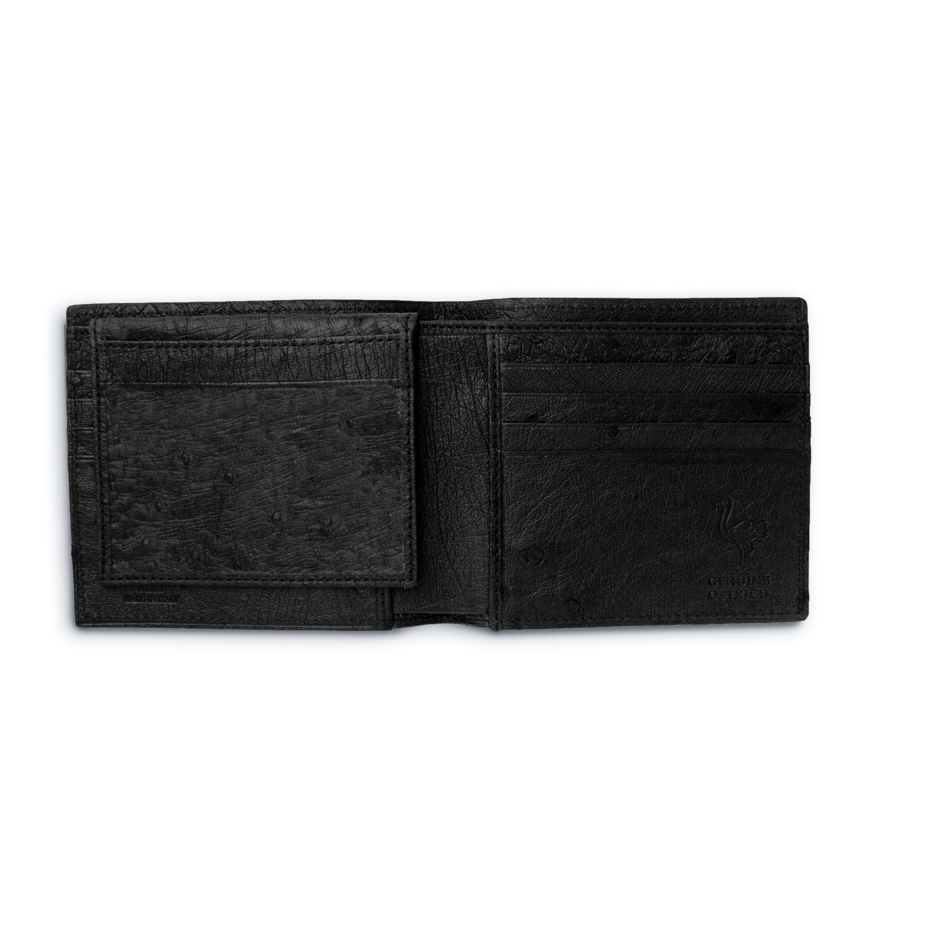 Ferrini Full Quill Ostrich Billfold - Default Title
