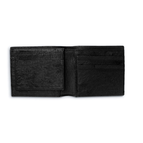 Ferrini Full Quill Ostrich Billfold - Luxury Leather Shoe