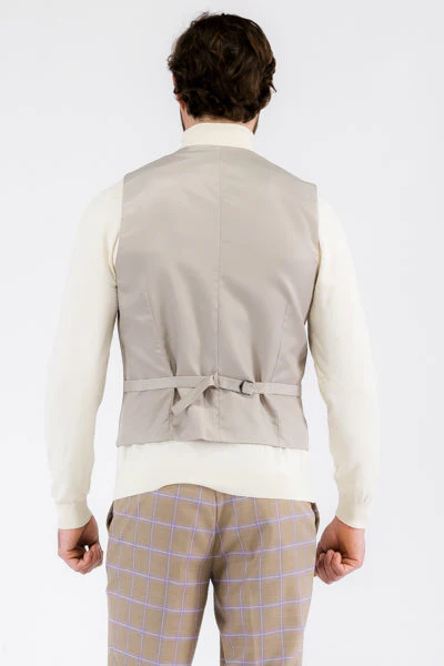 Modern Slim Fit Mens Suit – 2 Button Notch Lapel with U-Shaped Double Breasted Vest - 34 Short or Extra Small