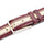 Mezlan Two-Tone Leather Belt Red / Bone (AO11670)