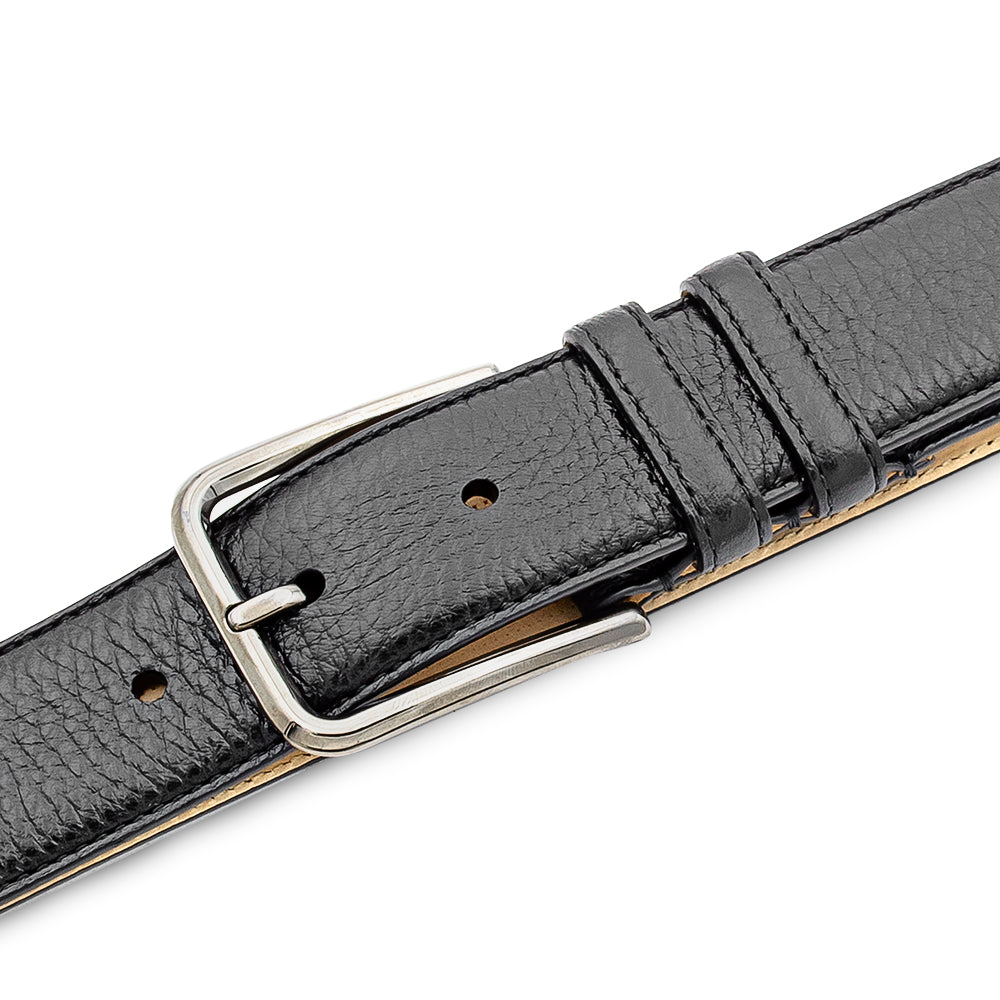 Mezlan Deerskin Leather Belt - 40