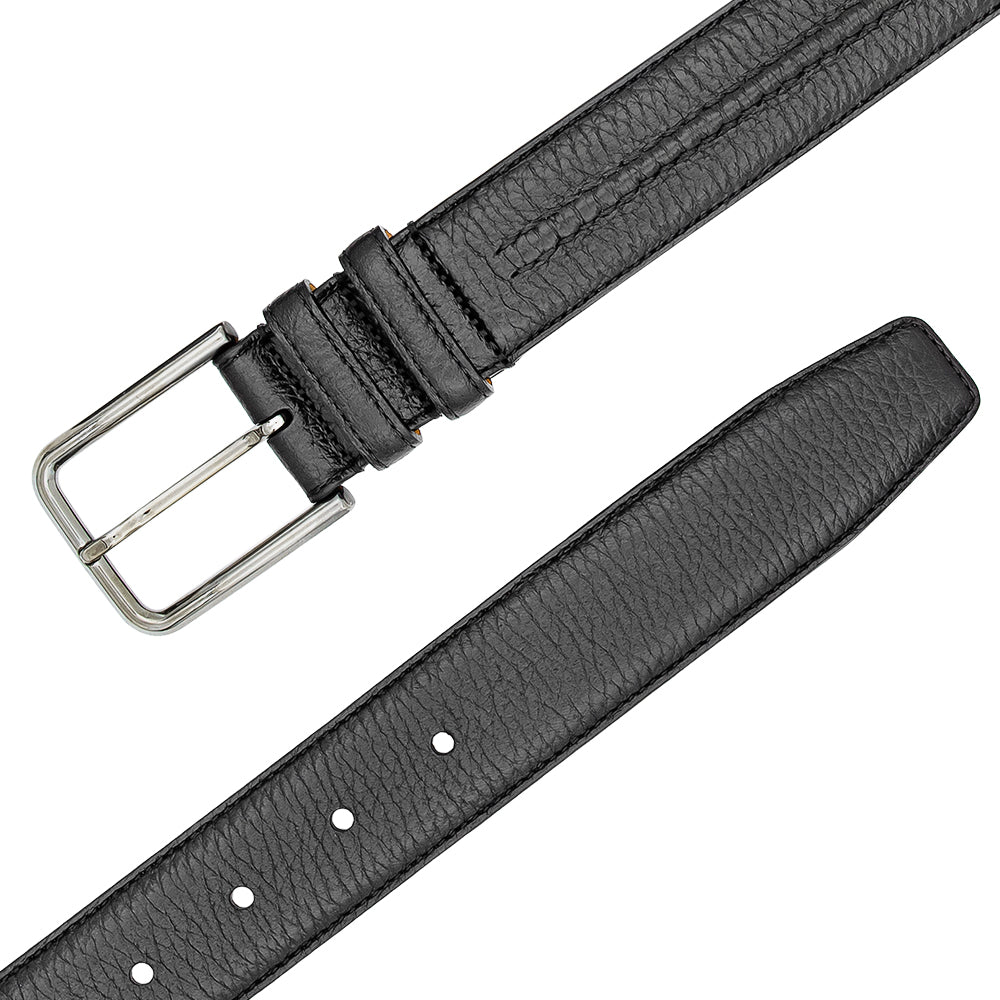 Mezlan Deerskin Leather Belt - 40