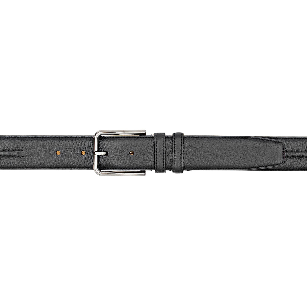 Mezlan Deerskin Leather Belt - 40