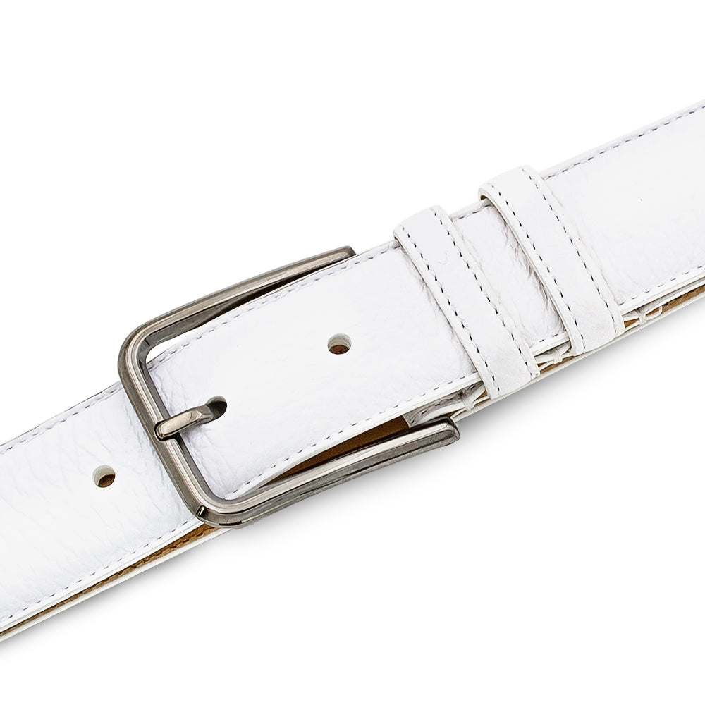 Mezlan Deerskin Leather Belt - 40