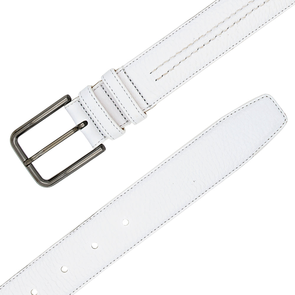 Mezlan Deerskin Leather Belt - 40