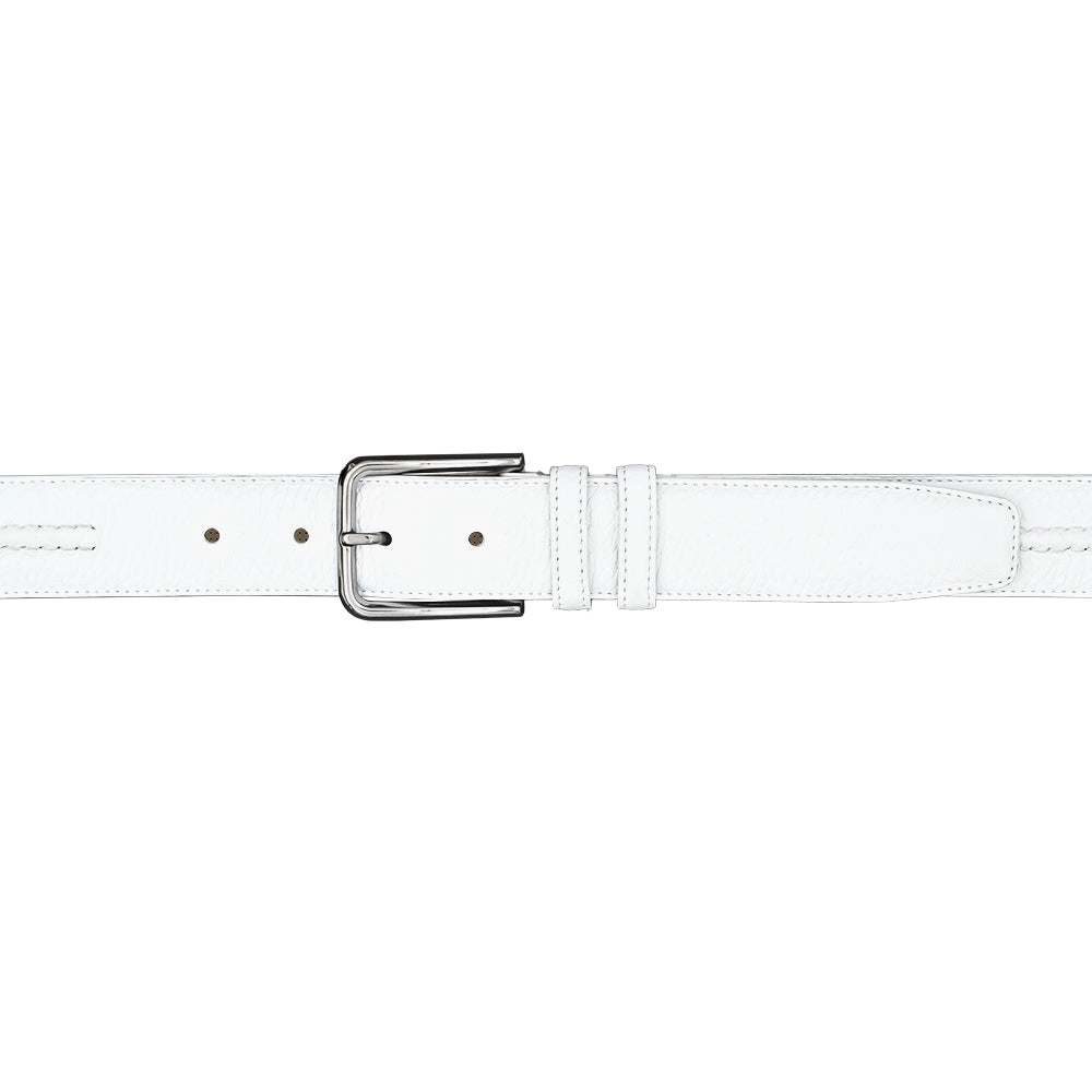 Mezlan Deerskin Leather Belt - 40