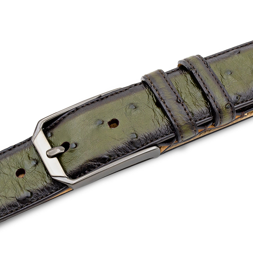 Mezlan Ostrich Skin Belt - 38
