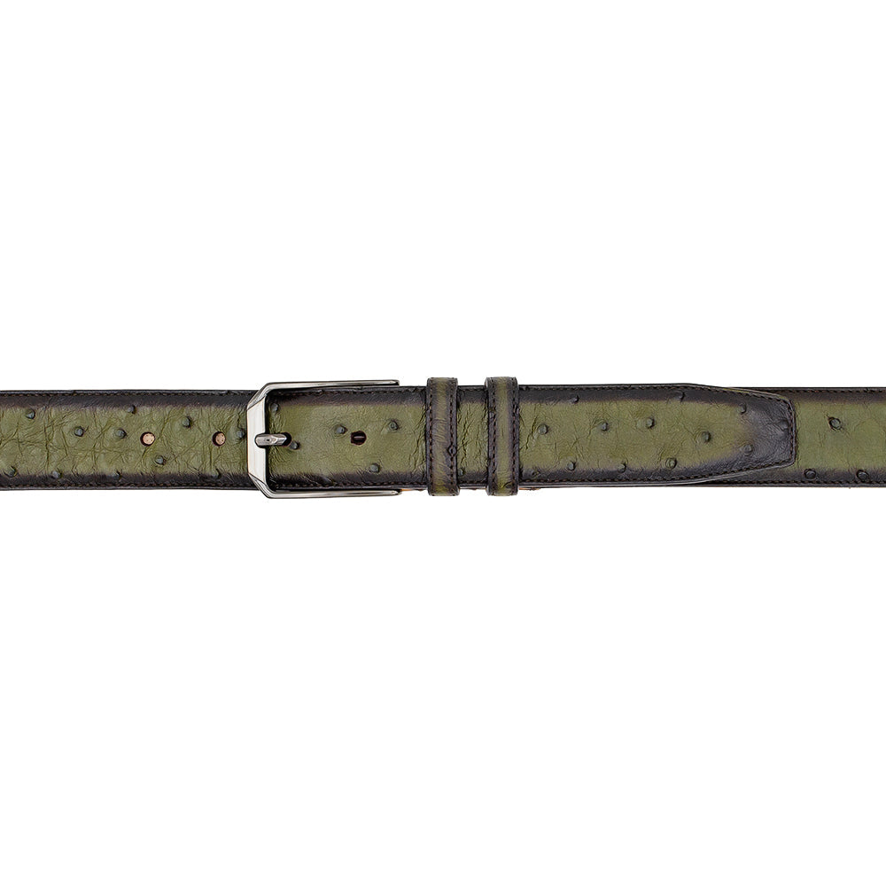 Mezlan Ostrich Skin Belt - 38