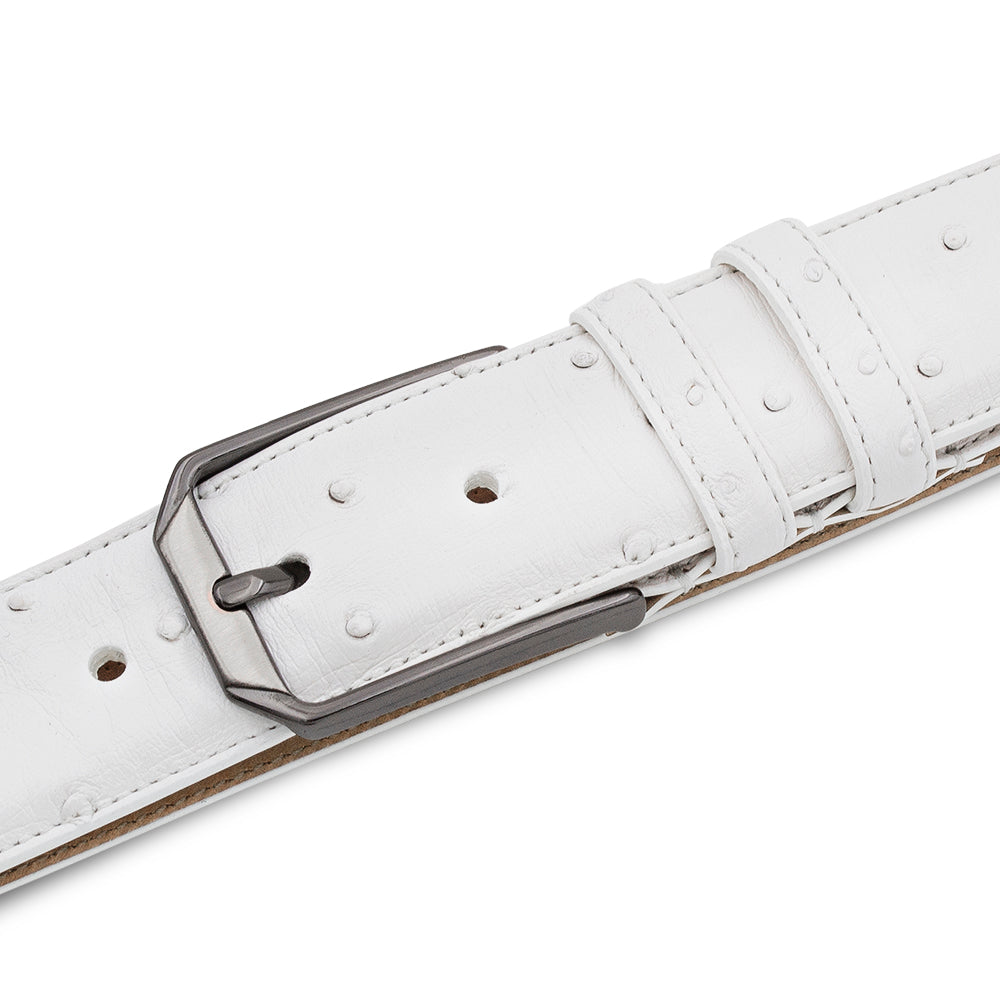Mezlan Ostrich Skin Belt - 38