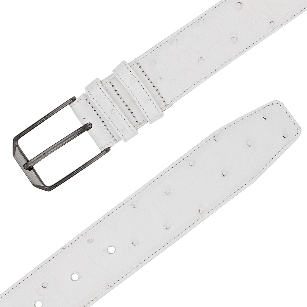 Mezlan Ostrich Skin Belt - 38