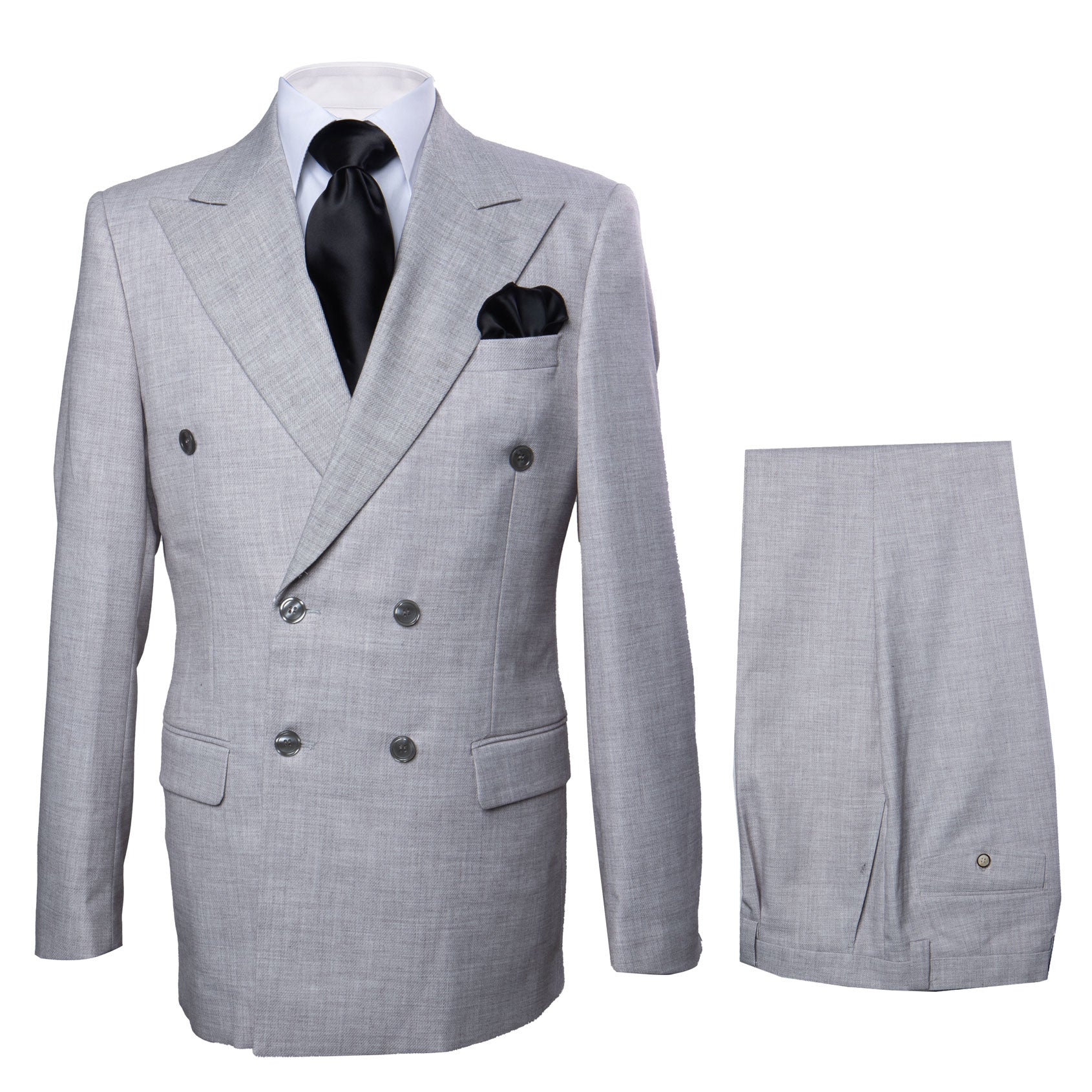 Rossi Man ARTHUR RM2305 Double-Breasted Suit – Elegant Formalwear for Men - 38R