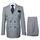 Suit With Pleated Pants Peak Lapel Wool Fabric Suit in Color Black and White By Rossiman Athletic Classic Fit