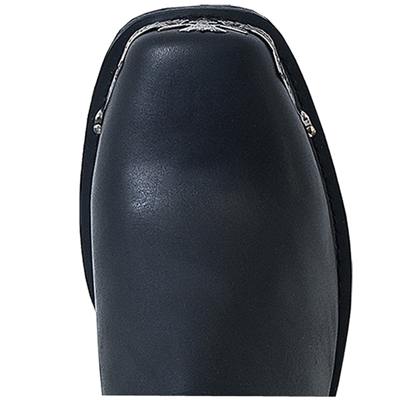 Dingo Black Leather Biker Boots - 6D