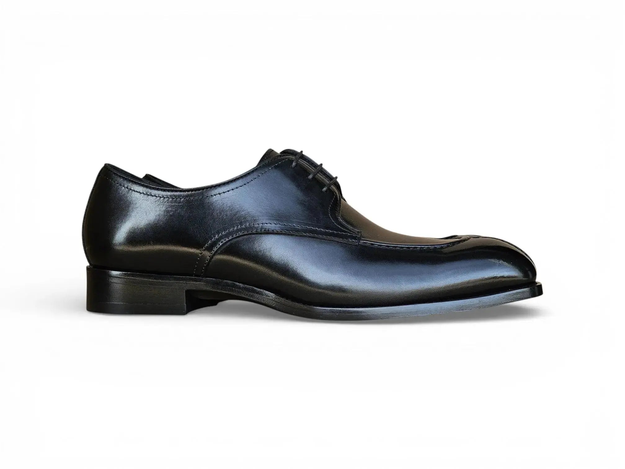Carrucci Allen Split Toe Derby - Luxury Leather Dress Shoe - 7.5