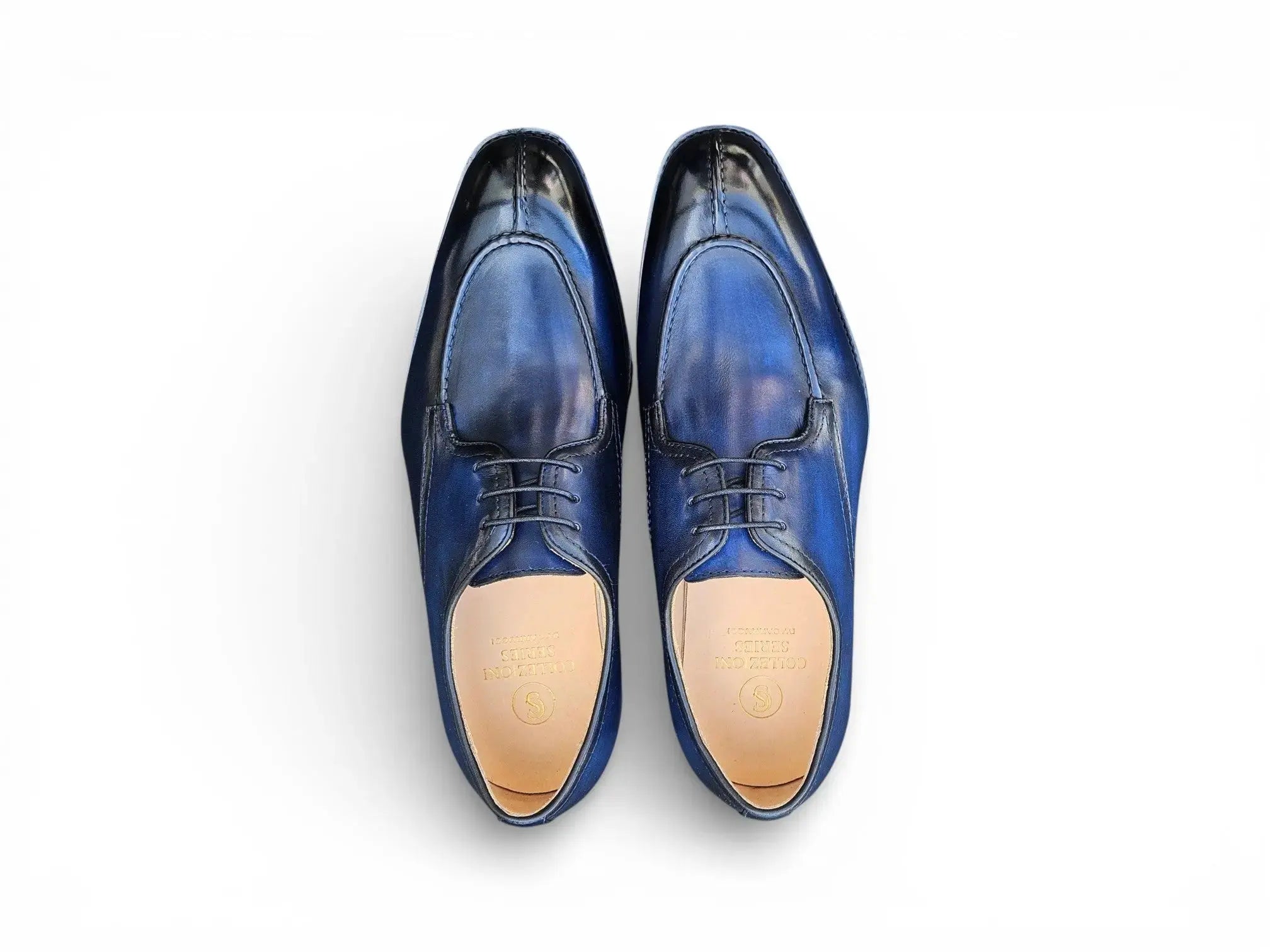 Carrucci Allen Split Toe Derby - Luxury Leather Dress Shoe - 7.5