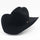 Heritage Black Cowboy Felt 1000x Leather Hat