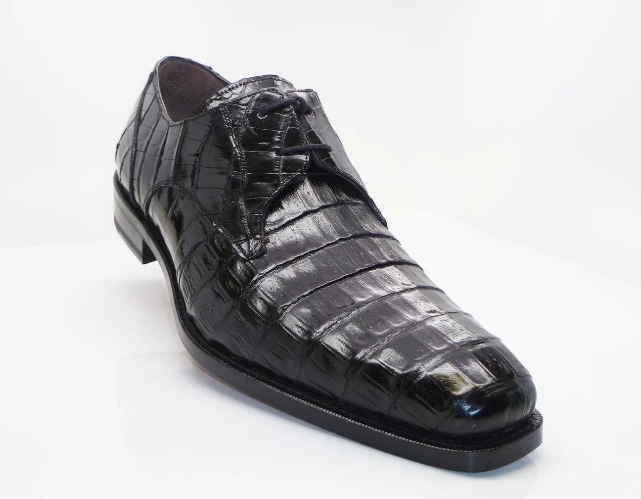 Anderson Crocodile Oxford Black - 6