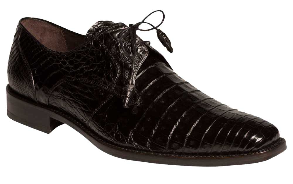 Anderson Crocodile Oxford Black - 6